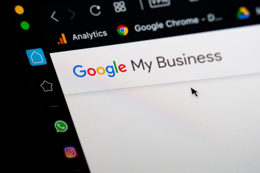 Panel Google My Business otwarty w przeglądarce – narzędzie do pozycjonowania lokalnego, optymalizacji wizytówki Google i skutecznego zarządzania widocznością firmy online